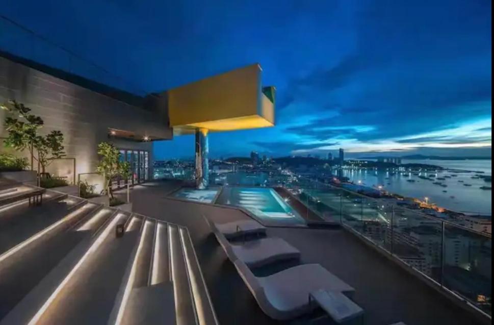 The Edge Central Pattaya Seaview With Infinity Pool & Free Netflix Εξωτερικό φωτογραφία