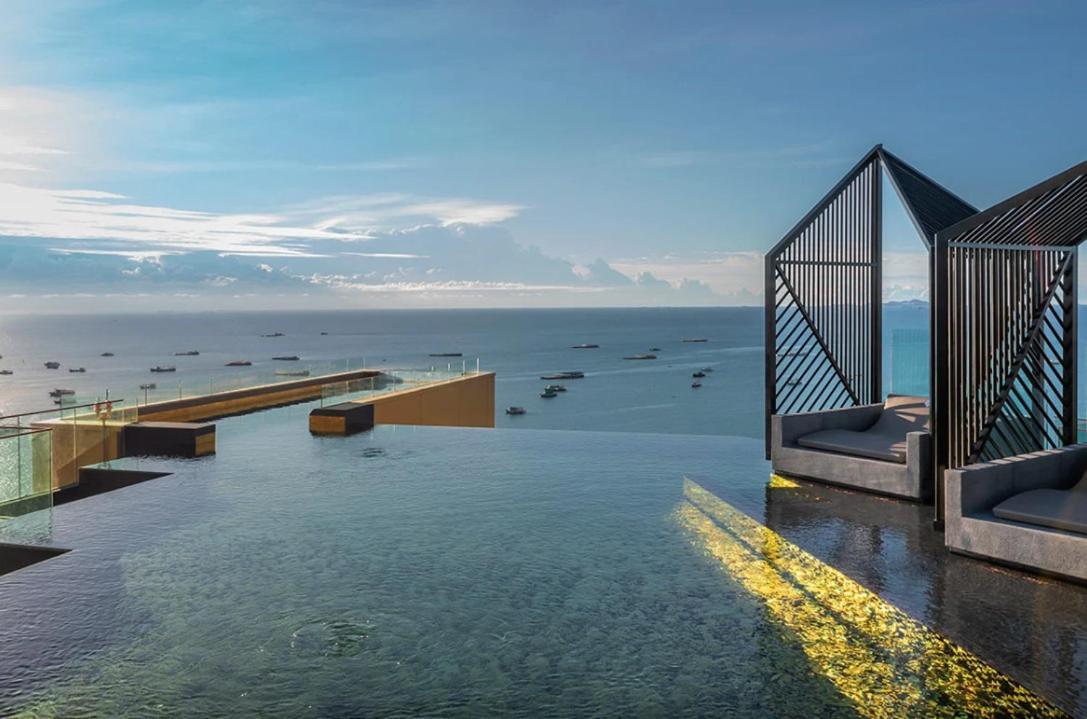 The Edge Central Pattaya Seaview With Infinity Pool & Free Netflix Εξωτερικό φωτογραφία